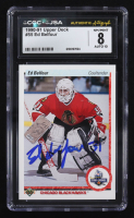 Ed Belfour Signed 1990-91 Upper Deck Star Rookie #55 RC (CGC 8 | Autograph Graded CGC 10) at PristineAuction.com