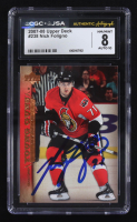 Nick Foligno Signed 2007-08 Upper Deck #238 RC (CGC 8 | Autograph Graded CGC 10) at PristineAuction.com