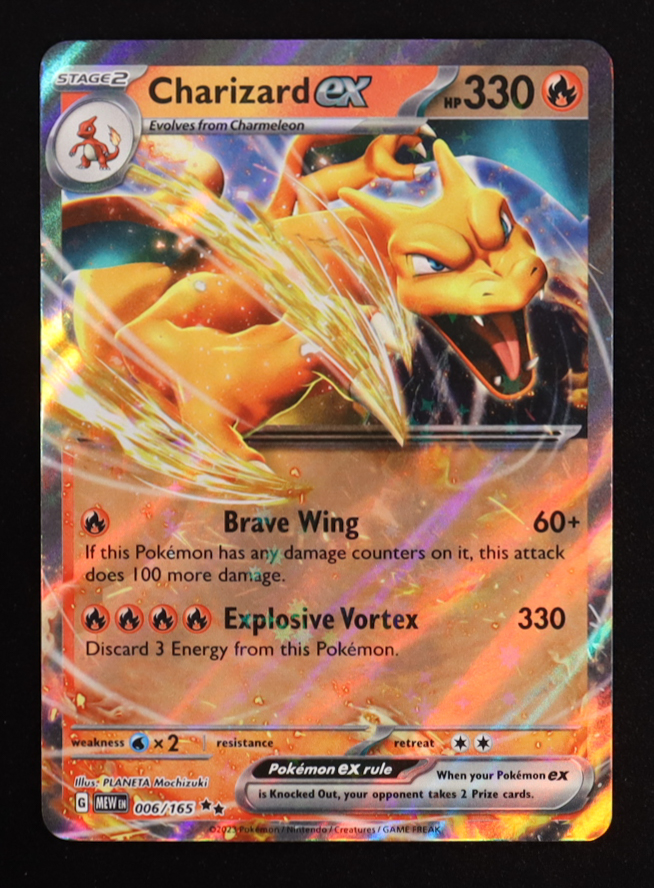 Charizard ex 2023 Pokemon TCG Scarlet & Violet 151 #006 at PristineAuction.com Charizard ex 2023 Pokemon TCG Scarlet & Violet 151 #006 at PristineAuction.com