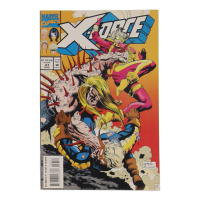 1994 "X-Force" Issue #37 Marvel Comic Book at PristineAuction.com