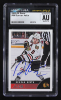 Duncan Keith Signed 2013-14 Panini Score #94 (CGC | Autograph Graded CGC 10) at PristineAuction.com