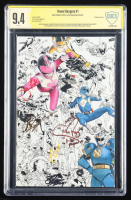 2020 Power Rangers #1 | Boom Studios! Comic Book Signed by (12) with Jason David Frank, Carla Perez (CBCS 9.4) at PristineAuction.com