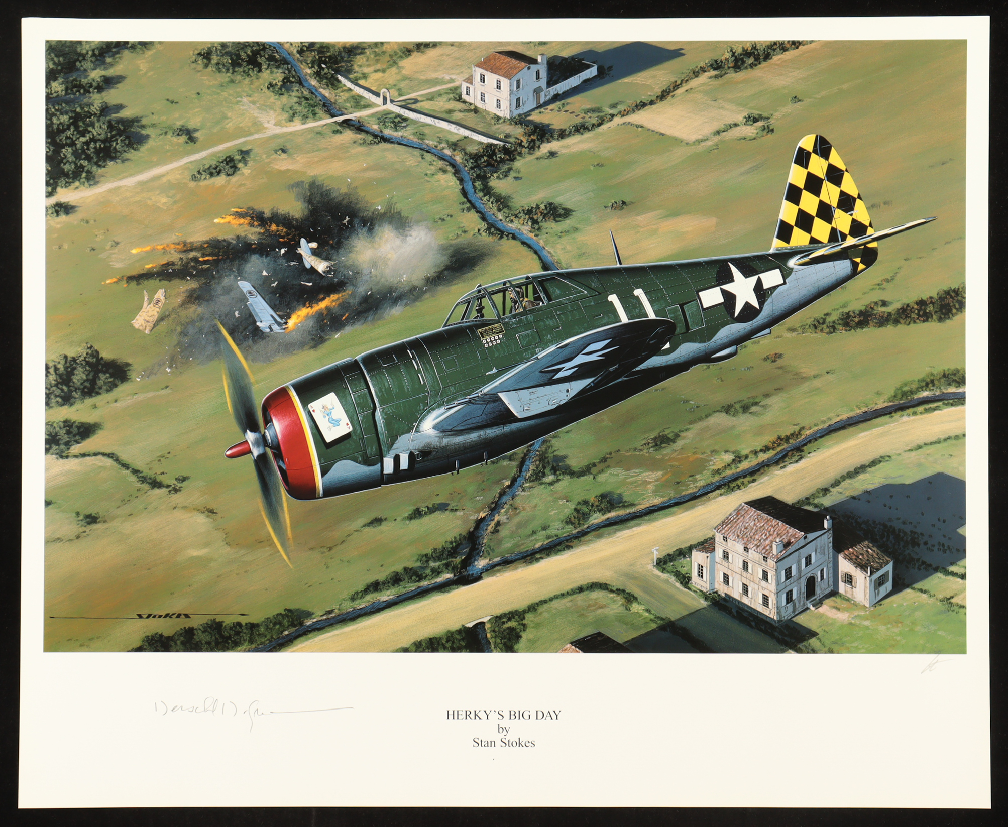 Herschel Green Signed Stan Stokes "Herky's Big Day" Lithograph (AIV) at PristineAuction.com Herschel Green Signed Stan Stokes "Herky's Big Day" Lithograph (AIV) at PristineAuction.com