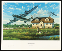 Ernest Bruce Signed Stan Stokes "Tail-End Charlie" Lithograph with Inscription (AIV) at PristineAuction.com