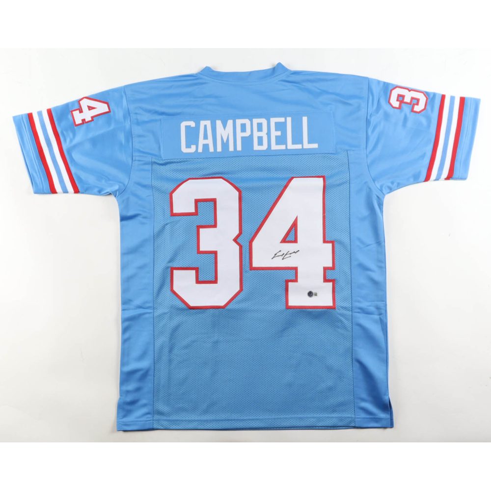 Earl Campbell Signed Jersey (Beckett) at PristineAuction.com