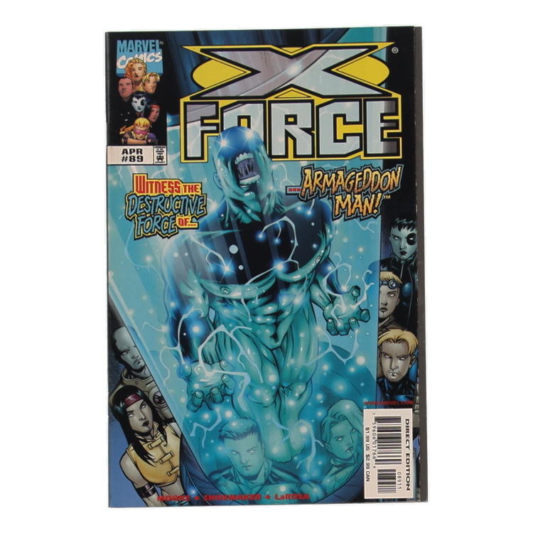 1999 "X-Force" Issue #89 Marvel Comic Book at PristineAuction.com 1999 "X-Force" Issue #89 Marvel Comic Book at PristineAuction.com