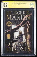 George R. R. Martin & Daniel Abraham Signed 2012 A Game of Thrones #8 Dynamite Comic Book (CBCS 8.5) at PristineAuction.com