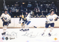 "The French Connection" Sabres 8x10 Photo Signed by (3) Rick Martin, Gilbert Perreault, & Rene Robert (PSA) at PristineAuction.com