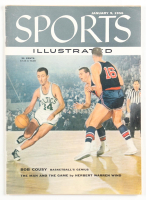 1956 "Sports Illustrated" Magazine with Bob Cousy Celtics Cover at PristineAuction.com