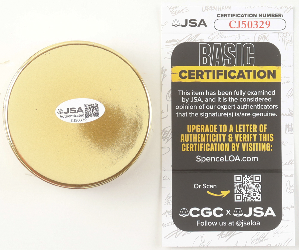 Sidney Crosby Signed Penguins Logo Hockey Puck (JSA) at PristineAuction.com Sidney Crosby Signed Penguins Logo Hockey Puck (JSA) at PristineAuction.com