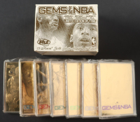 1998 Fleer Gems Of The Game 23KT Gold LE Set Of (7) Cards at PristineAuction.com