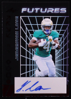 Jeremiyah Love 2024 Leaf Futures Autographs Red #AJL2 #42/49 at PristineAuction.com