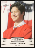 Shohei Ohtani 2018 Leaf Ohtani Legends Exclusive Edition #EE01 RC at PristineAuction.com
