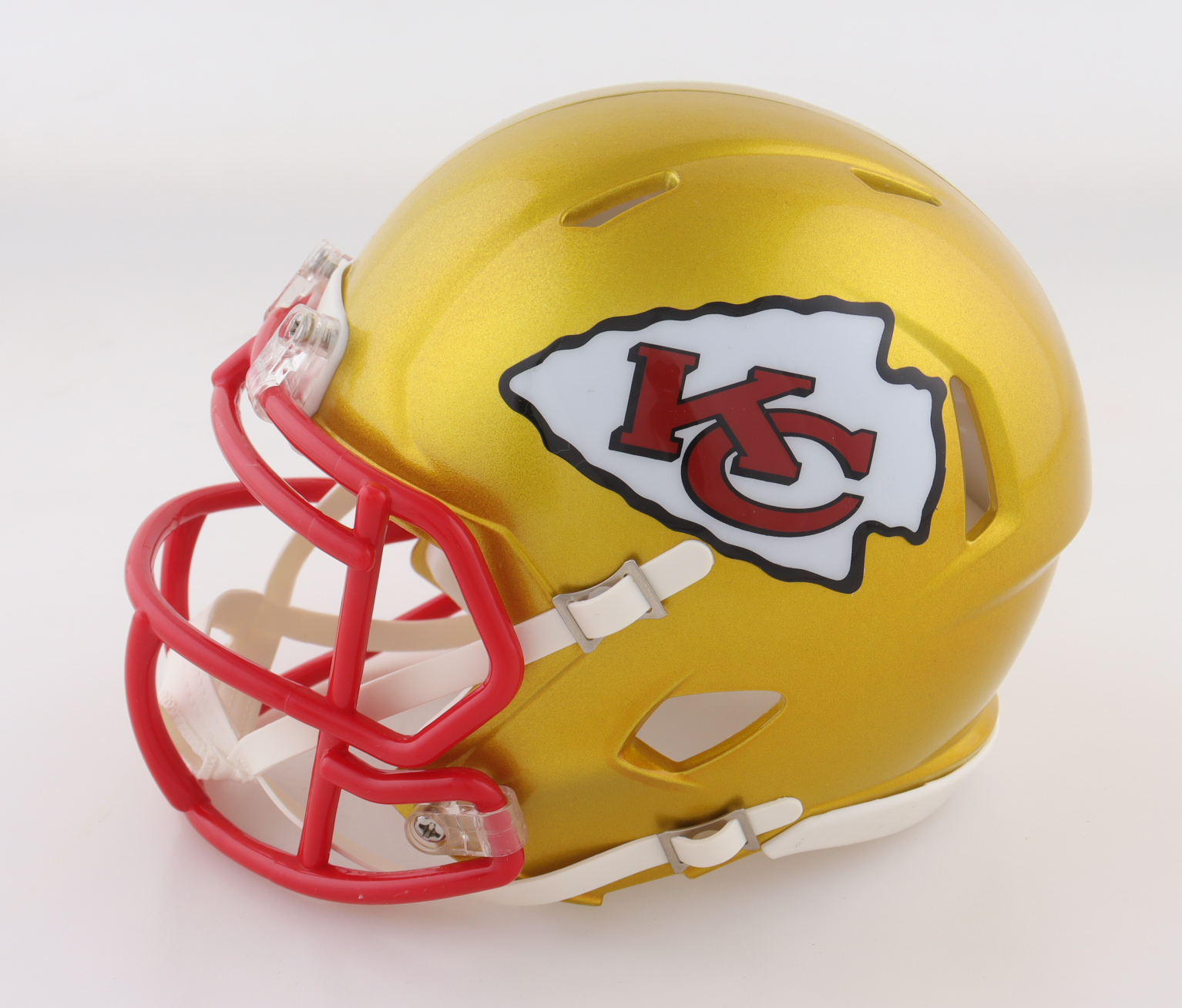 Alex Smith Signed Chiefs Flash Alternate Speed Mini Helmet (Beckett) at PristineAuction.com Alex Smith Signed Chiefs Flash Alternate Speed Mini Helmet (Beckett) at PristineAuction.com