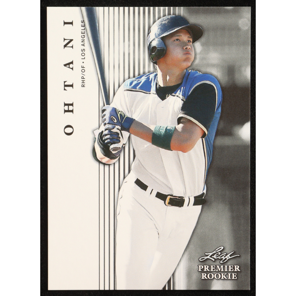 Shohei Ohtani 2018 Leaf Premier Rookies #PR04 RC at PristineAuction.com