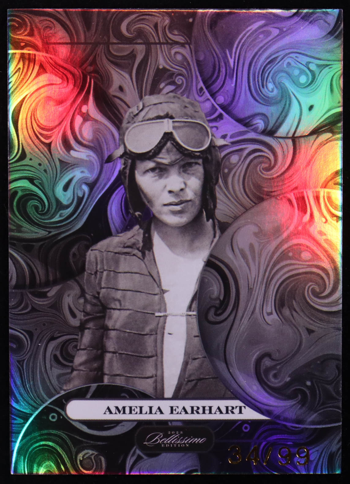 Amelia Earhart 2023 Keepsake Collection Bellissimo Edition Insert 3 Silver #205 #34/99 at PristineAuction.com Amelia Earhart 2023 Keepsake Collection Bellissimo Edition Insert 3 Silver #205 #34/99 at PristineAuction.com