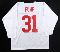 Grant Fuhr Signed Jersey (Beckett) at PristineAuction.com
