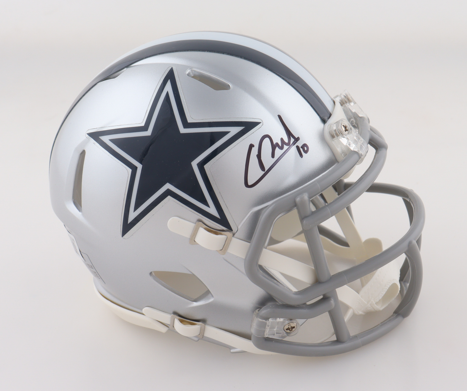 Cooper Rush Signed Cowboys Speed Mini Helmet (Beckett) at PristineAuction.com Cooper Rush Signed Cowboys Speed Mini Helmet (Beckett) at PristineAuction.com