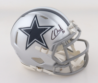 Cooper Rush Signed Cowboys Speed Mini Helmet (Beckett) at PristineAuction.com