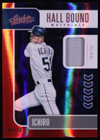 Ichiro 2020 Absolute Hall Bound Materials Spectrum Red Game-Worn #2 #44/49 at PristineAuction.com