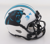 Jaycee Horn Signed Panthers Lunar Eclipse Alternate Speed Mini Helmet (Beckett) at PristineAuction.com