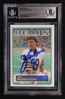 Jim McMahon Signed 1983 Topps #33 RC (BGS Encapsulated) at PristineAuction.com