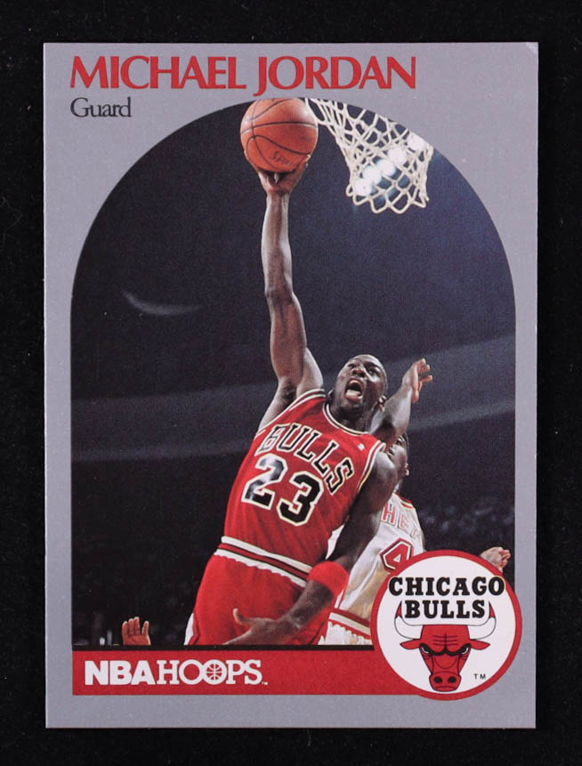 Michael Jordan 1990-91 Hoops #65 at PristineAuction.com Michael Jordan 1990-91 Hoops #65 at PristineAuction.com