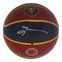 Allen Iverson Signed Nuggets Logo Basketball (JSA) at PristineAuction.com