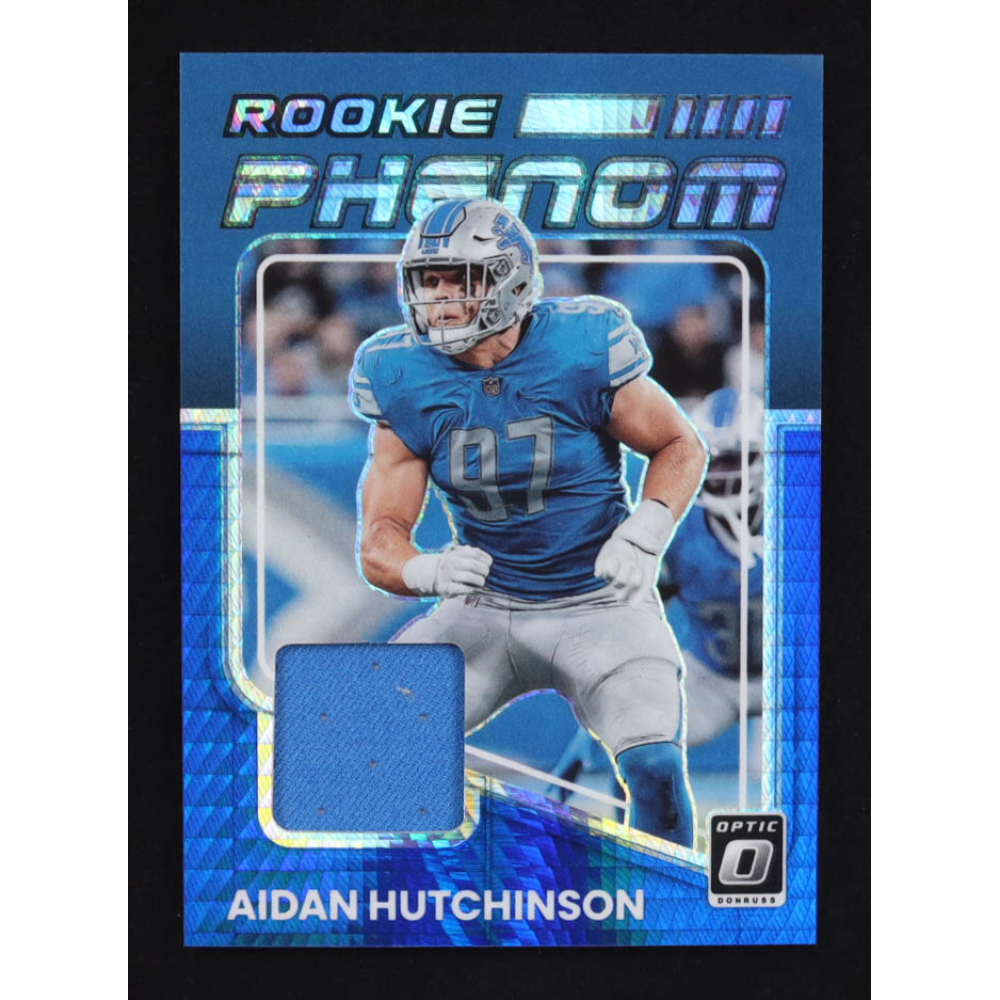 Aidan Hutchinson 2022 Panini Donruss Optic Rookie Phenom Memorabilia #RP-AH RC at PristineAuction.com