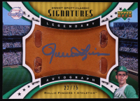 Rollie Fingers 2007 Sweet Spot Classic Signatures Barrel Blue Ink Autographs #SPSRF #22/75 at PristineAuction.com