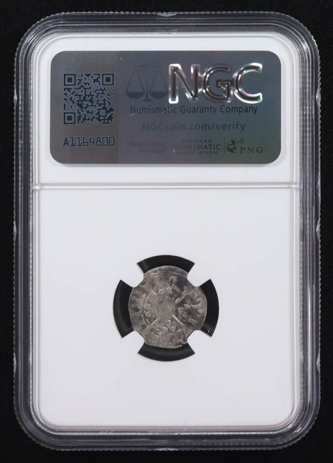Edward III (1344-1351) England Hammered Halfpenny Medieval Silver Coin (NGC Fine Details) at PristineAuction.com Edward III (1344-1351) England Hammered Halfpenny Medieval Silver Coin (NGC Fine Details) at PristineAuction.com