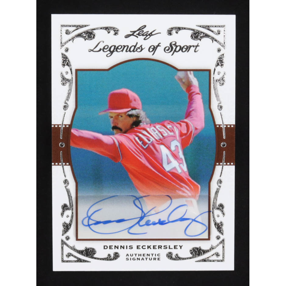 Dennis Eckersley 2011 Leaf Legends of Sport Silver #BA-23 #07/10 at PristineAuction.com