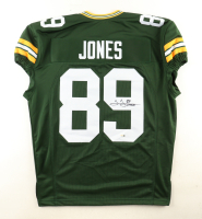 James Jones Signed Jersey Inscribed "NTAF" (JSA) at PristineAuction.com