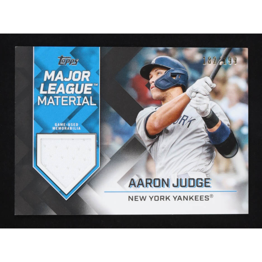 Aaron Judge 2022 Topps Series 1 Major League Material #MLM-AJ #182/199 at PristineAuction.com
