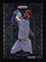 Bryce Harper 2022 Panini Prizm Stained Glass #4 at PristineAuction.com