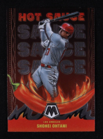 Shohei Ohtani 2022 Panini Mosaic Hot Sauce #6 at PristineAuction.com