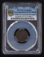(1861-65) Piqua, Ohio French & Swonger F-730B-1a (PCGS AU Details) at PristineAuction.com