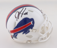 Dawson Knox Signed Bills Speed Mini Helmet (Beckett) at PristineAuction.com