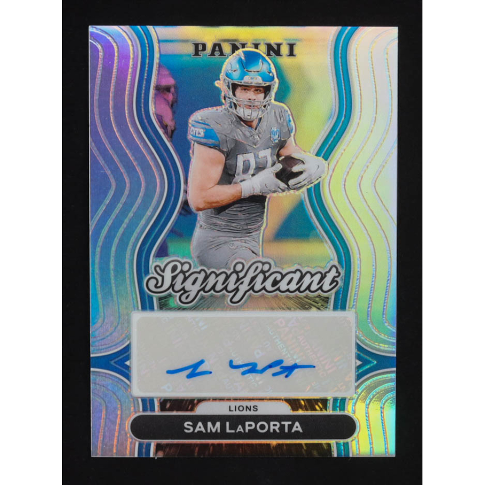 Sam Laporta 2024 Panini Significant Signatures #SS-SLA at PristineAuction.com
