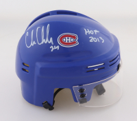 Chris Chelios Signed Canadiens Mini Helmet Inscribed "HOF 2013" (JSA) at PristineAuction.com