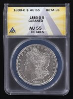 1880-O Morgan Silver Dollar (ANACS AU55 Details) at PristineAuction.com