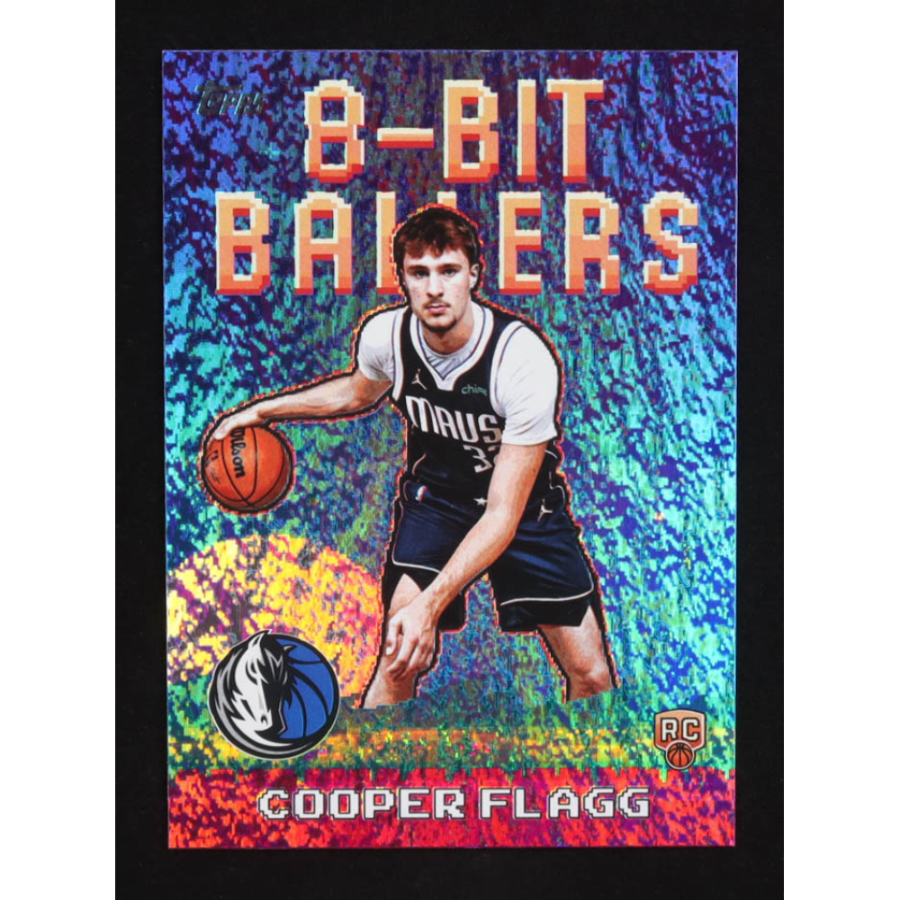 Cooper Flagg 2025 Topps 8-Bit Ballers #8B-31 RC at PristineAuction.com