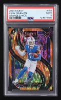 Keon Coleman 2024 Select Prizm Orange Shock #153 #101/399 RC (PSA 9) at PristineAuction.com