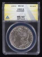 1900 Morgan Silver Dollar (ANACS MS60 Details) at PristineAuction.com