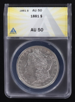 1881 Morgan Silver Dollar (ANACS AU50) at PristineAuction.com