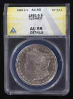1881-S Morgan Silver Dollar (ANACS AU55 Details) at PristineAuction.com