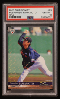 Yoshinobu Yamamoto 2023 BBM Infinity Kira #23 (PSA 10) at PristineAuction.com
