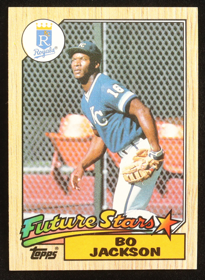 Bo Jackson 1987 Topps #170 RC at PristineAuction.com Bo Jackson 1987 Topps #170 RC at PristineAuction.com