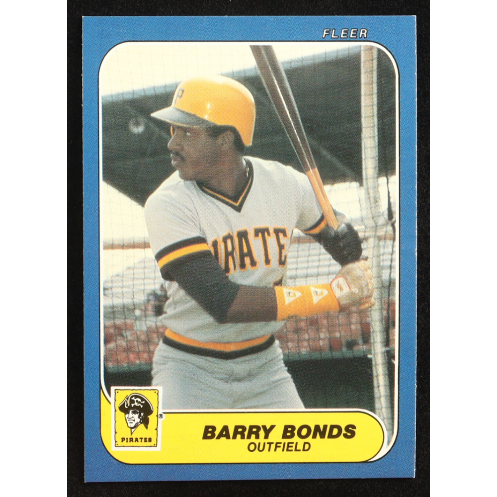 Barry Bonds 1986 Fleer Update #U14 XRC RC at PristineAuction.com