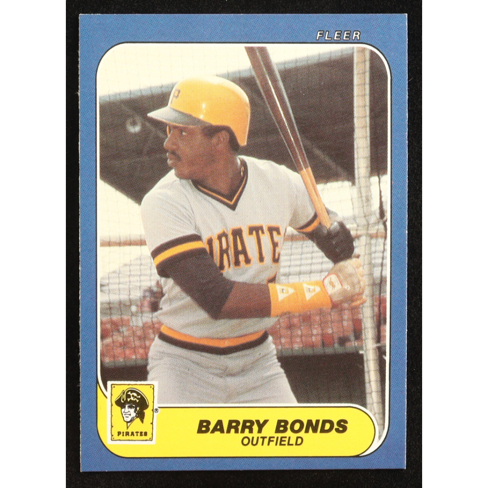 Barry Bonds 1986 Fleer Update #U14 XRC RC at PristineAuction.com